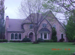 sandstone accent brick home